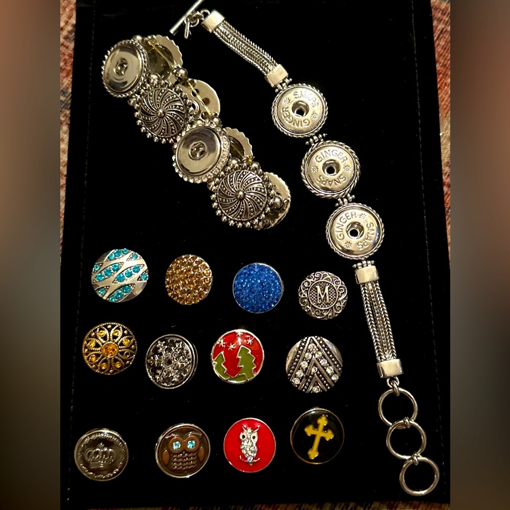 Ginger Snaps Bracelet & charms